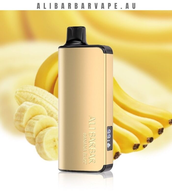 ALIBARBAR INGOT 9000 Puffs Banana Buzz