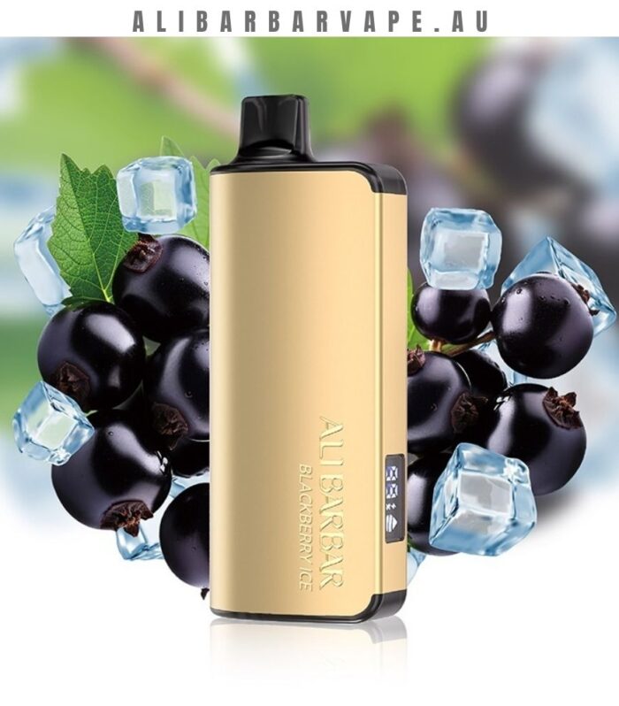 ALIBARBAR INGOT 9000 Puffs Blackberry Ice