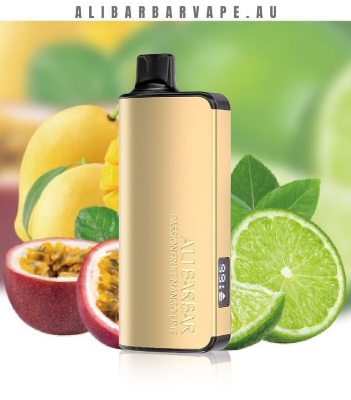 ALIBARBAR INGOT 9000 Puffs Passionfruit Mango Lime