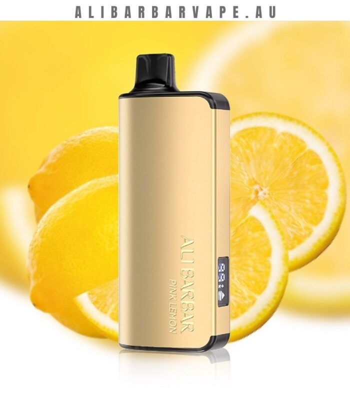 ALIBARBAR INGOT 9000 Puffs Pink Lemon