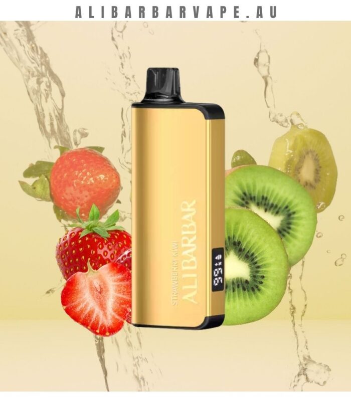 ALIBARBAR INGOT 9000 Puffs Strawberry Kiwi