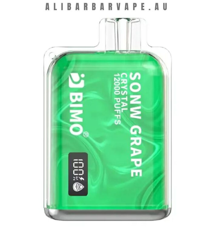 BIMO Crystal 12000 Puffs Snow Grape