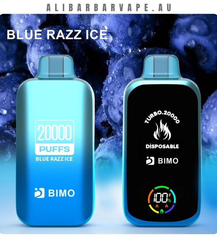 BIMO Turbo 20000 Puffs Blue Razz Ice
