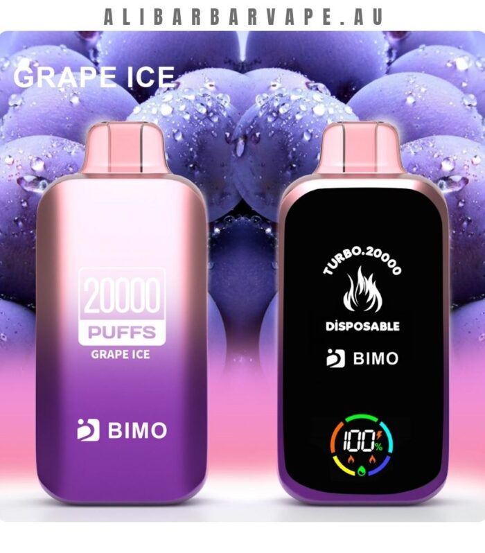 BIMO Turbo 20000 Puffs Grape Ice