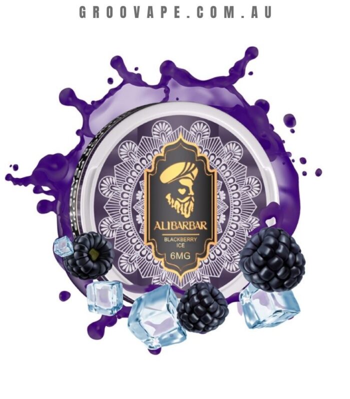 Blackberry Ice – Alibarbar Nicotine Pouches – 6/12/24/36mg