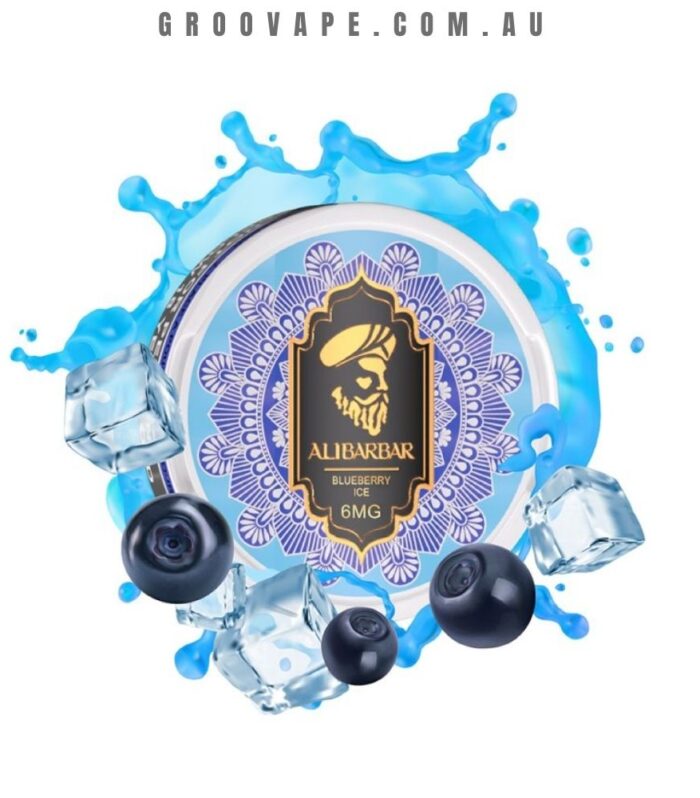 Blueberry Ice – Alibarbar Nicotine Pouches – 6/12/24/36mg