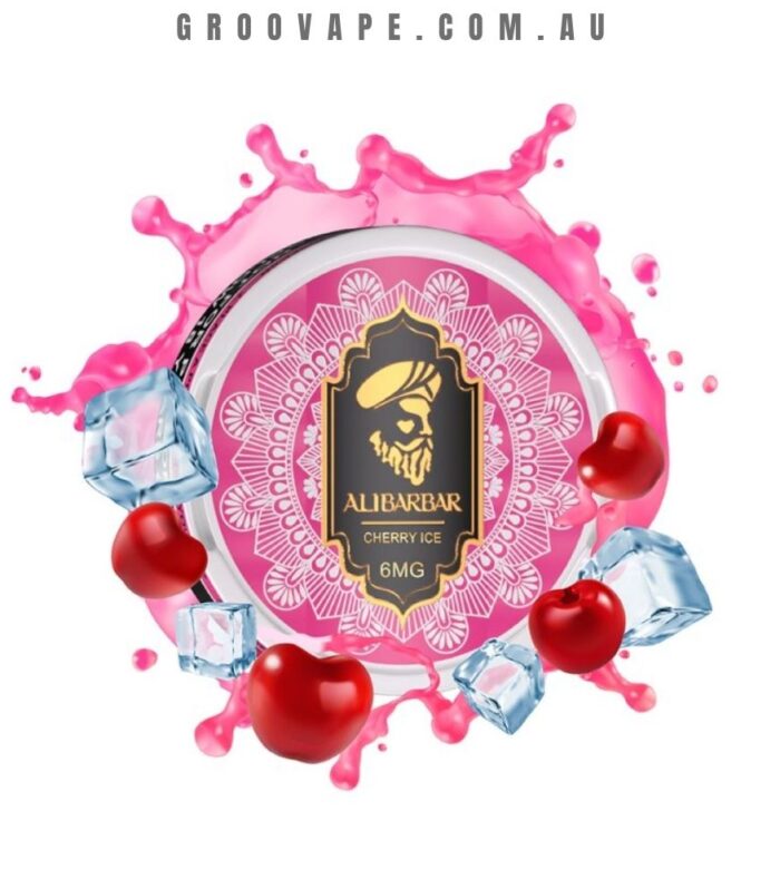 Cherry Ice – Alibarbar Nicotine Pouches – 6/12/24/36mg