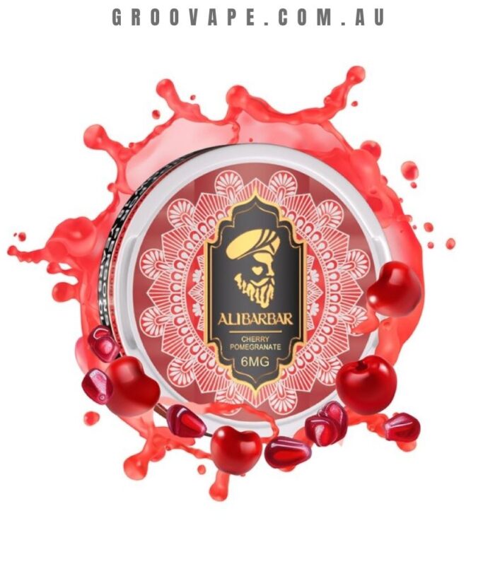 Cherry Pomegranate – Alibarbar Nicotine Pouches – 6/12/24/36mg