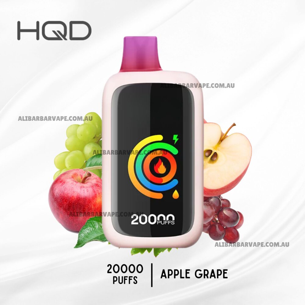 HQD Cuvie Slick 20000 Puffs Apple Grape
