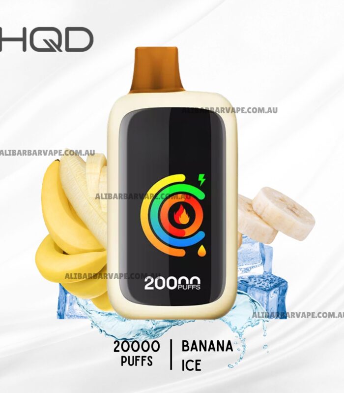 HQD Cuvie Slick 20000 Puffs Banana Ice