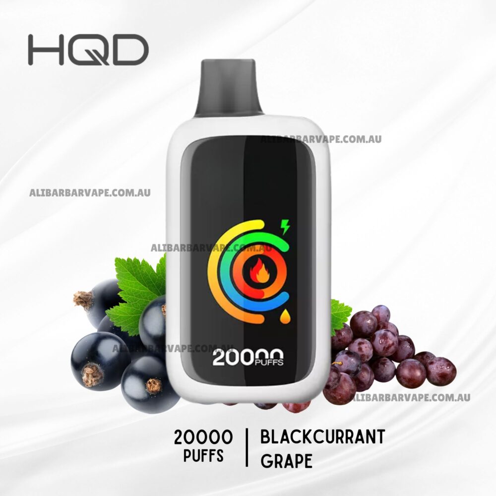 HQD Cuvie Slick 20000 Puffs Blackcurrant Grape