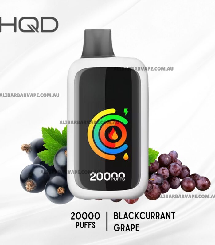 HQD Cuvie Slick 20000 Puffs Blackcurrant Grape