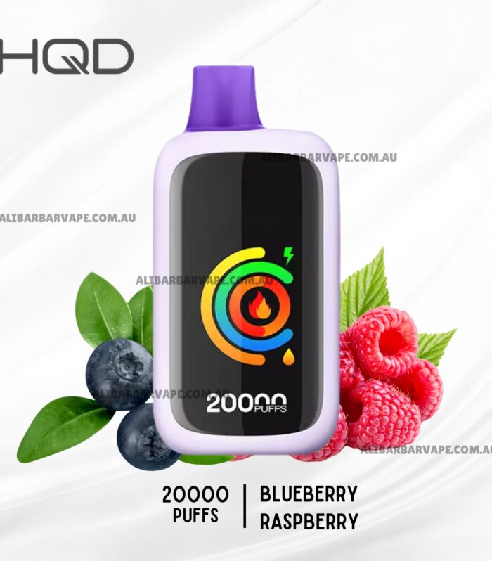 HQD Cuvie Slick 20000 Puffs Blueberry Raspberry