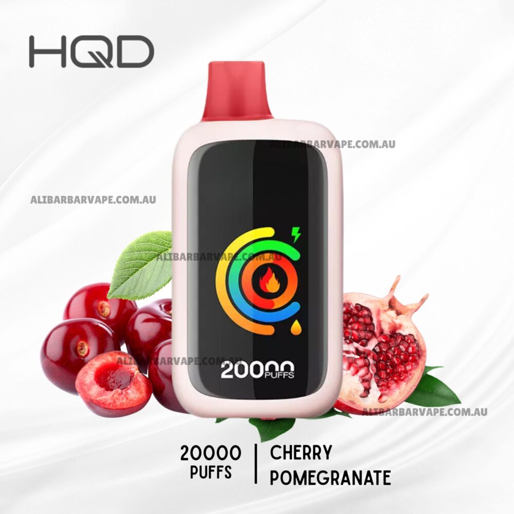 HQD Cuvie Slick 20000 Puffs Cherry Pomegranate