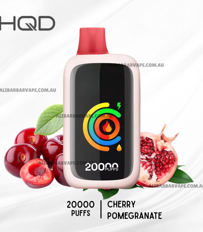 HQD Cuvie Slick 20000 Puffs Cherry Pomegranate