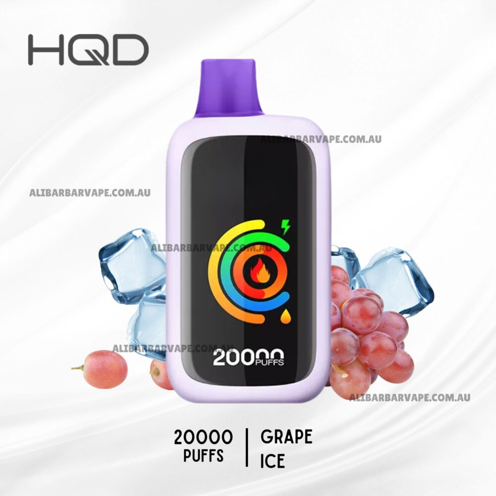 HQD Cuvie Slick 20000 Puffs Grape Ice