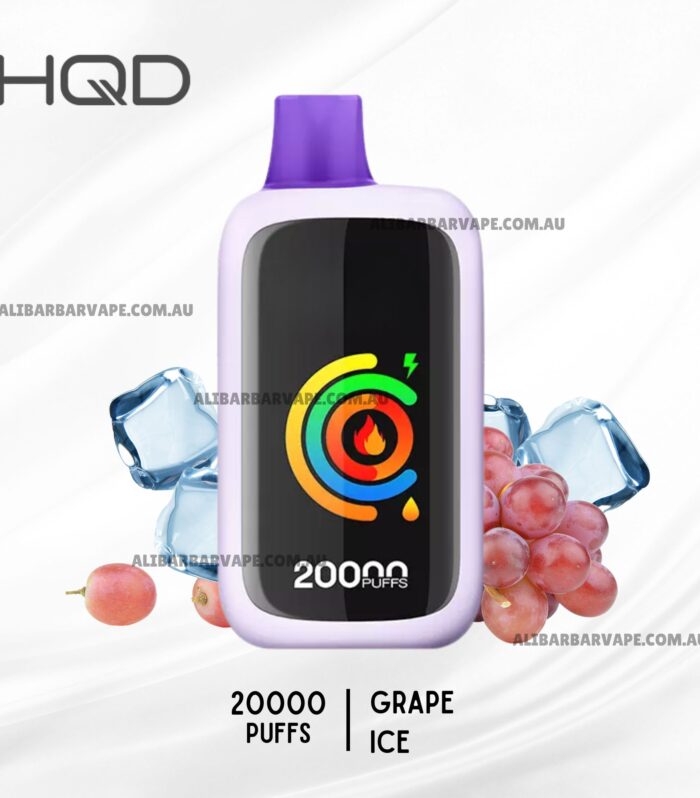 HQD Cuvie Slick 20000 Puffs Grape Ice