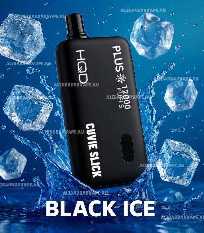 HQD Cuvie Slick Plus 12000 Puffs Black Ice