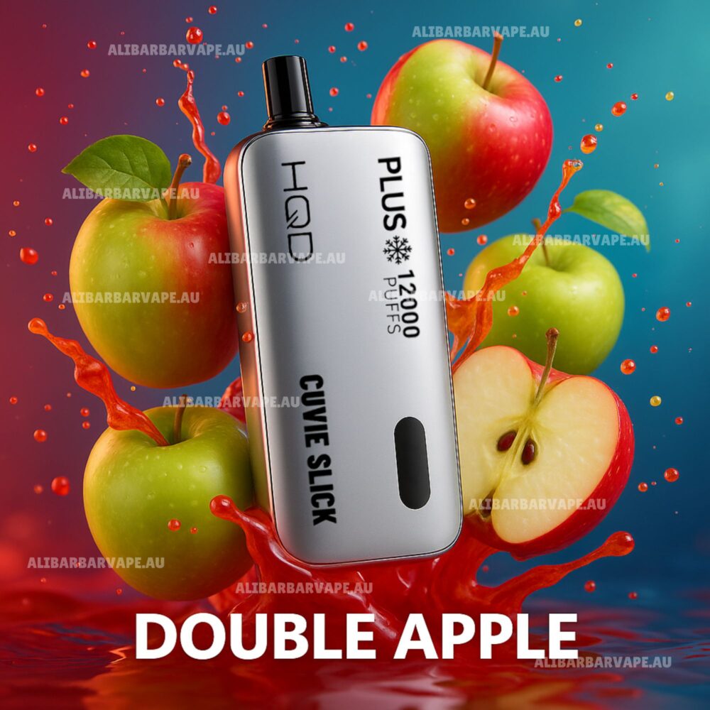HQD Cuvie Slick Plus 12000 Puffs Double Apple