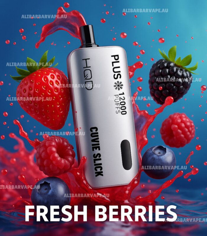 HQD Cuvie Slick Plus 12000 Puffs Fresh Berries