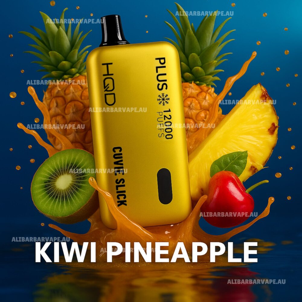 HQD Cuvie Slick Plus 12000 Puffs Kiwi Pineapple