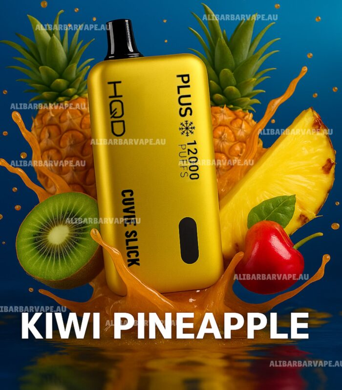 HQD Cuvie Slick Plus 12000 Puffs Kiwi Pineapple