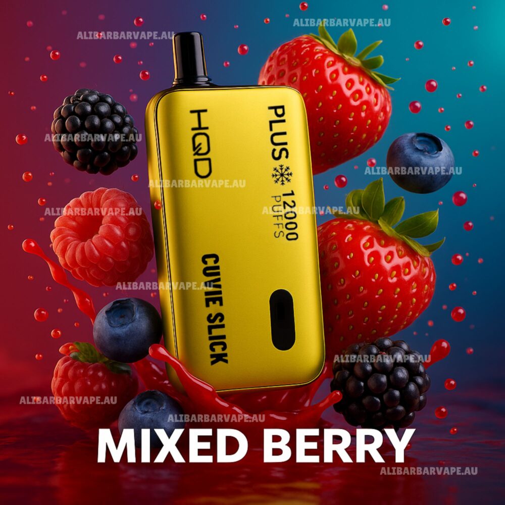 HQD Cuvie Slick Plus 12000 Puffs Mixed Berry