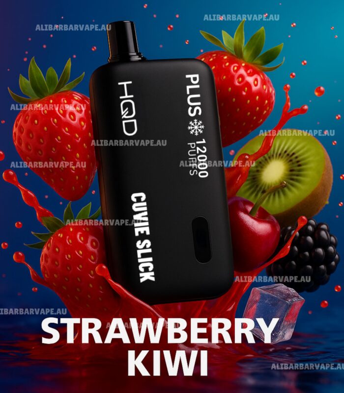HQD Cuvie Slick Plus 12000 Puffs Strawberry Kiwi