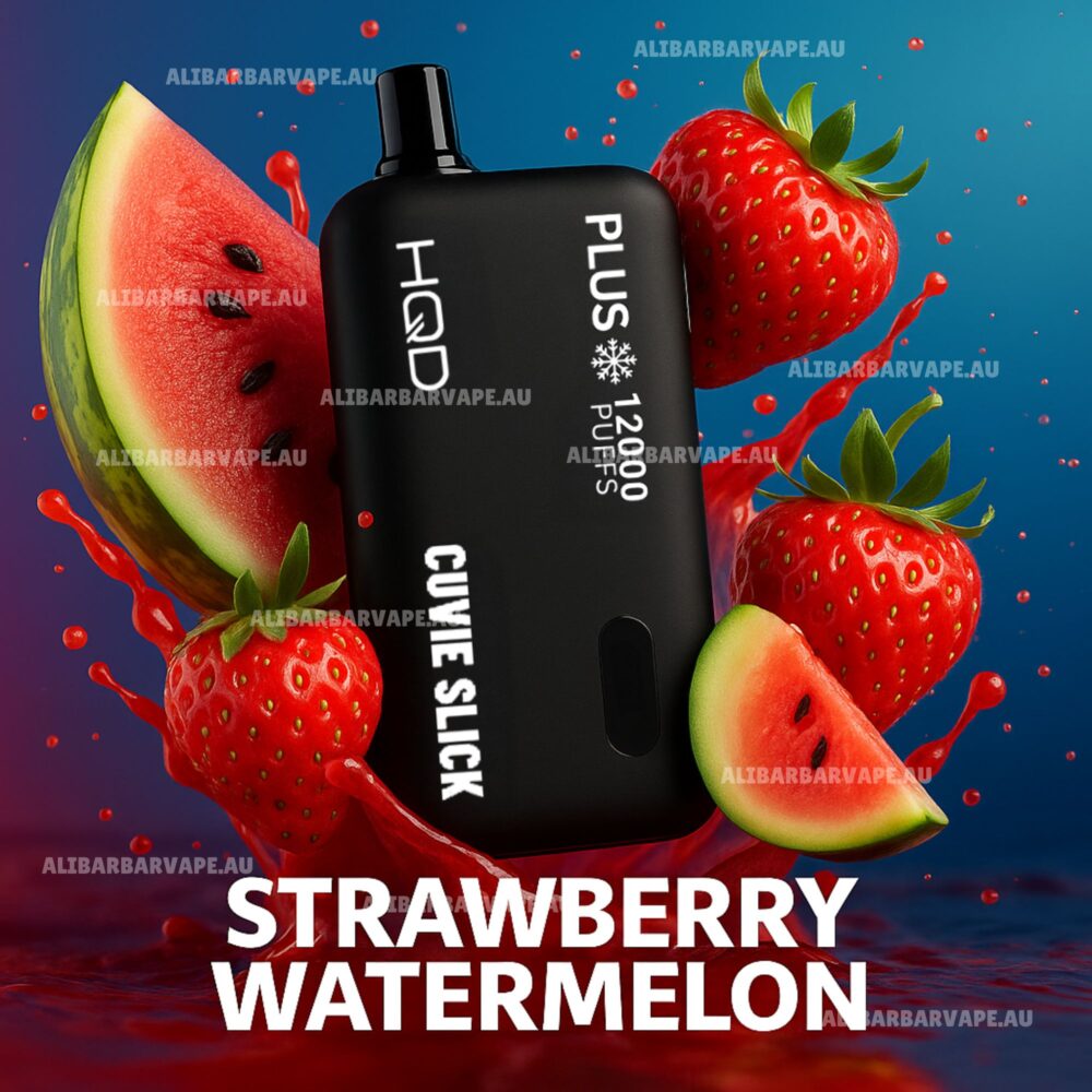 HQD Cuvie Slick Plus 12000 Puffs Strawberry Watermelon