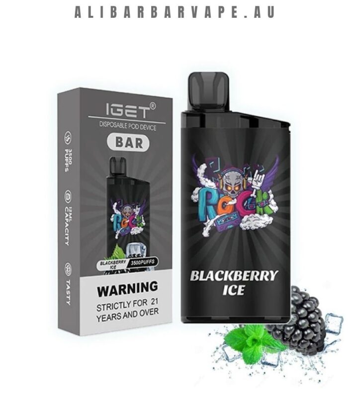 IGET Bar 3500 Puffs Blackberry Ice