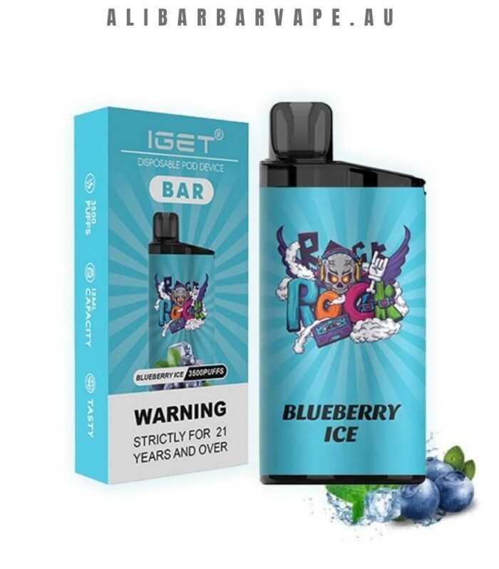 IGET Bar 3500 Puffs Blueberry Ice