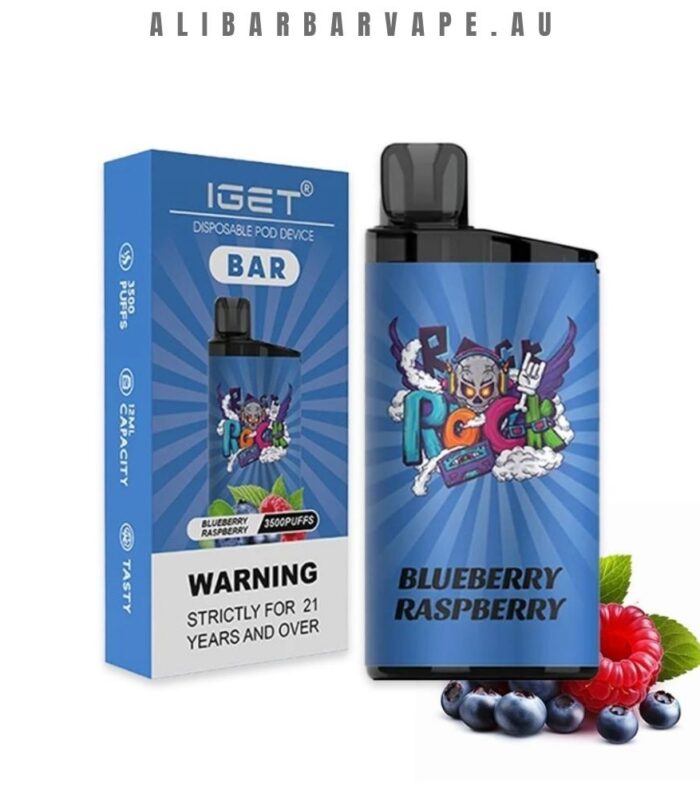 IGET Bar 3500 Puffs Blueberry Raspberry