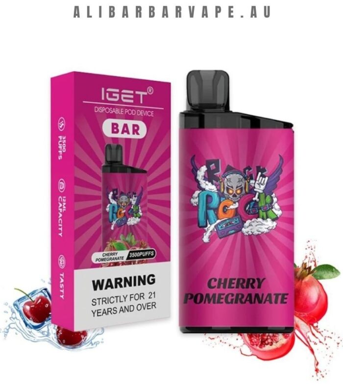 IGET Bar 3500 Puffs Cherry Pomegranate