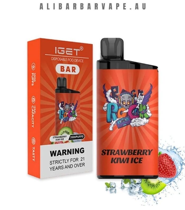 IGET Bar 3500 Puffs Strawberry Kiwi Ice