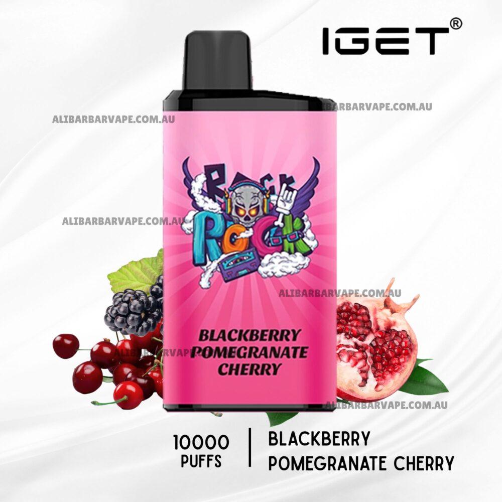 IGET Bar Pro 10000 Puffs Blackberry Pomegranate Cherry