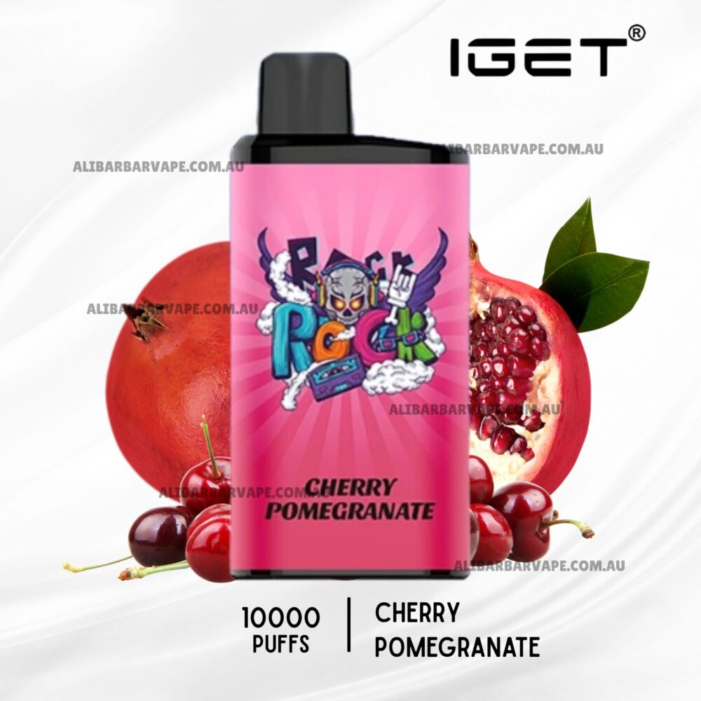 IGET Bar Pro 10000 Puffs Cherry Pomegranate