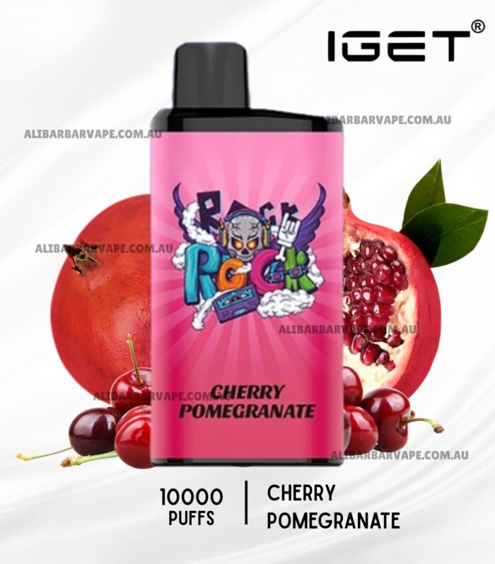 IGET Bar Pro 10000 Puffs Cherry Pomegranate