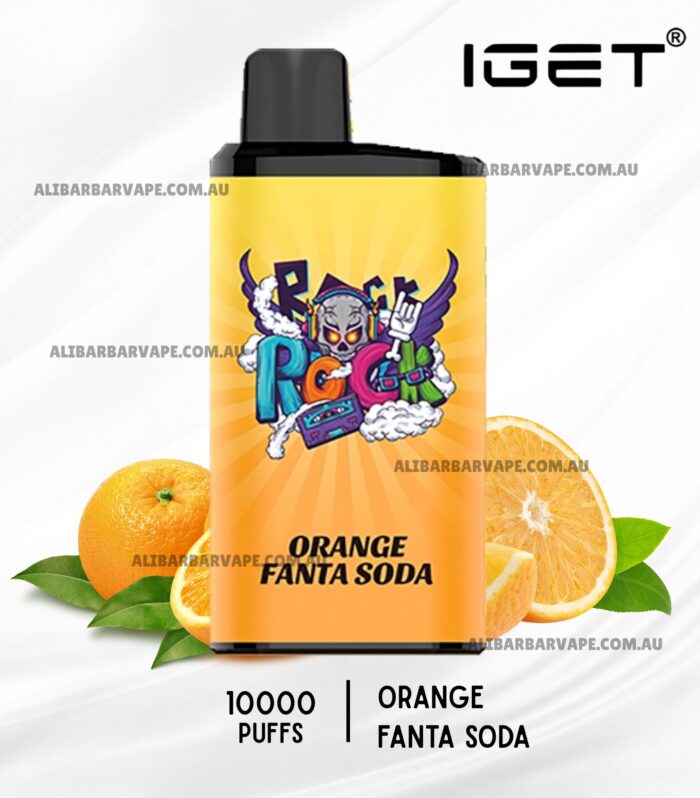 IGET Bar Pro 10000 Puffs Orange Fanta Soda