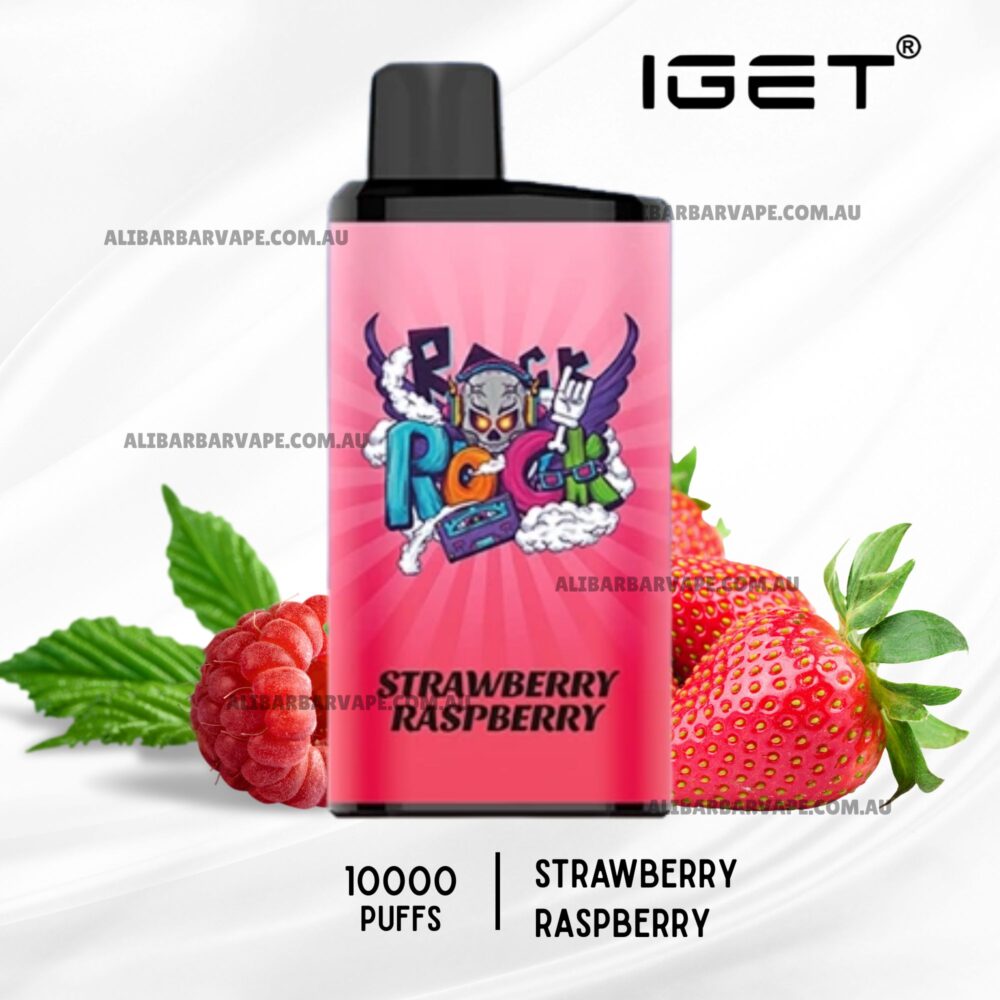 IGET Bar Pro 10000 Puffs Strawberry Raspberry