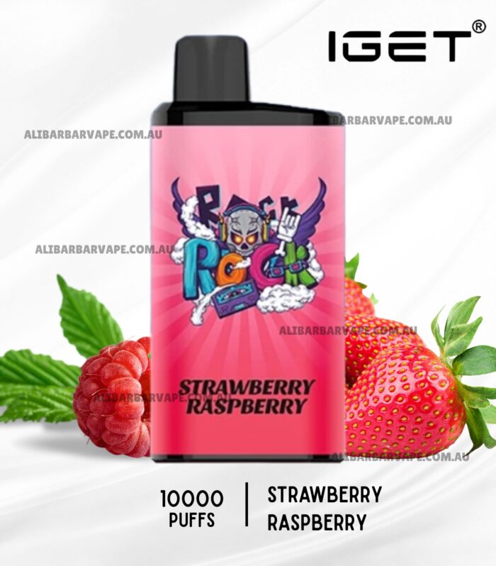IGET Bar Pro 10000 Puffs Strawberry Raspberry