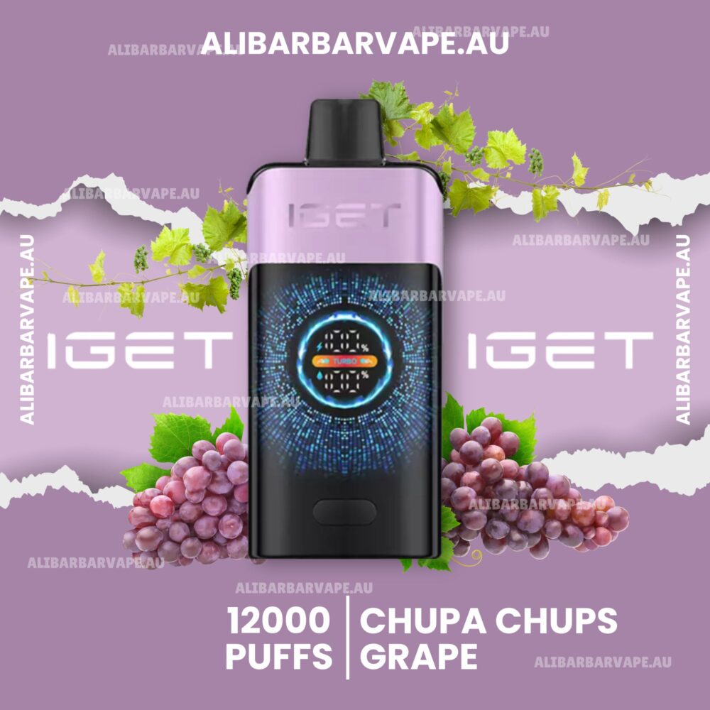 IGET One 12000 Puffs Chupa Chups Grape