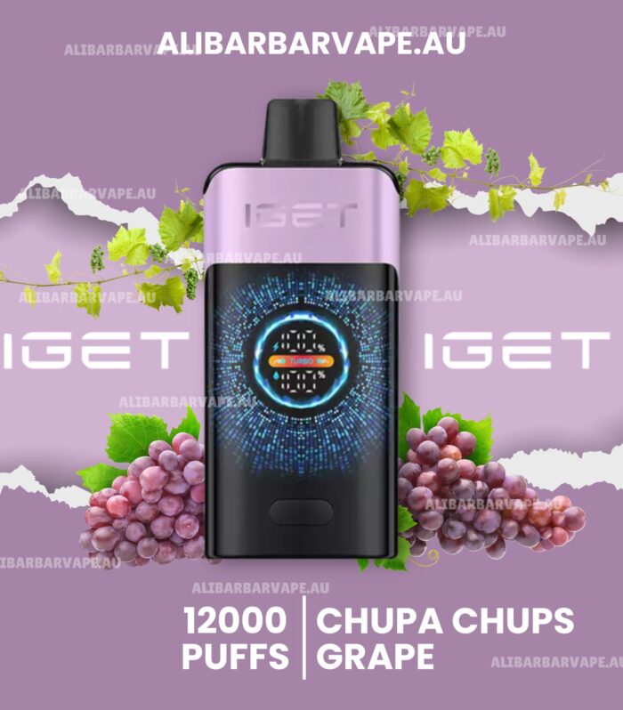 IGET One 12000 Puffs Chupa Chups Grape