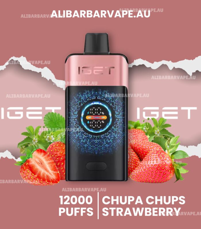 Iget One 12000 Puffs Chupa Chups Strawberry