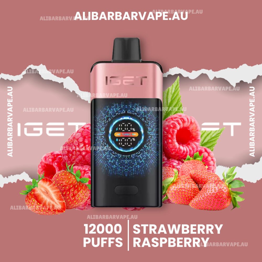 Iget One 12000 Puffs Strawberry Raspberry