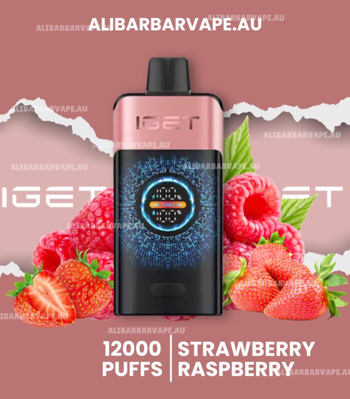 Iget One 12000 Puffs Strawberry Raspberry