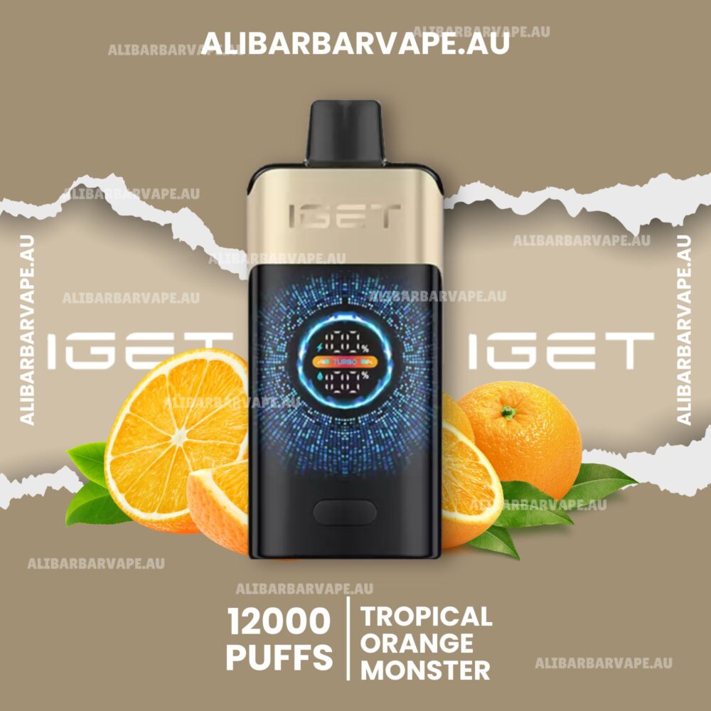 Iget One 12000 Puffs Tropical Orange Monster