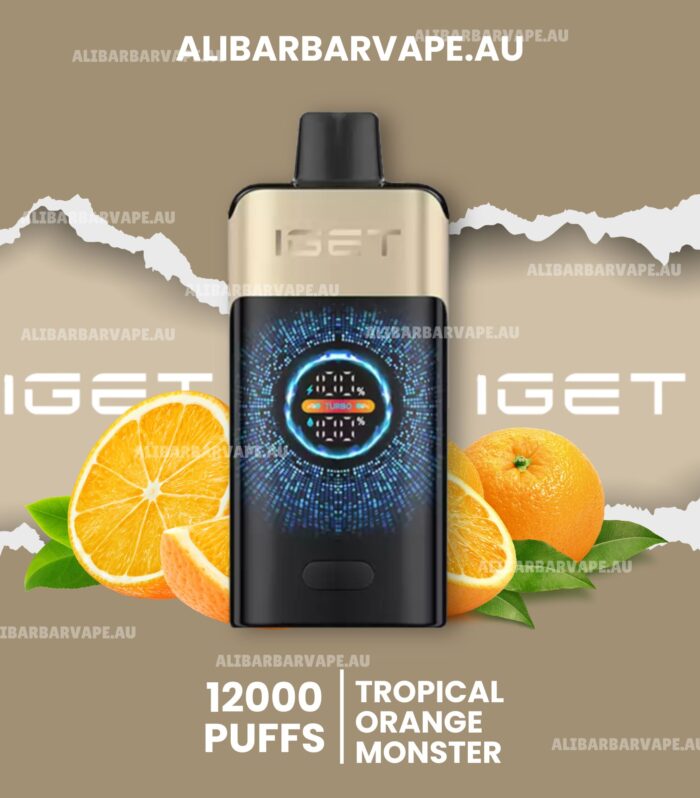 Iget One 12000 Puffs Tropical Orange Monster