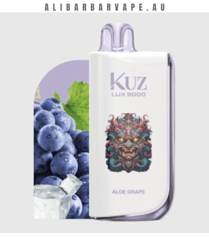 KUZ LUX 9000 Puffs Aloe Grape