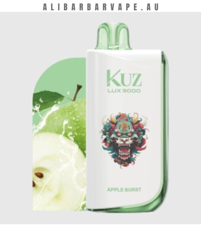 KUZ LUX 9000 Puffs Apple Burst