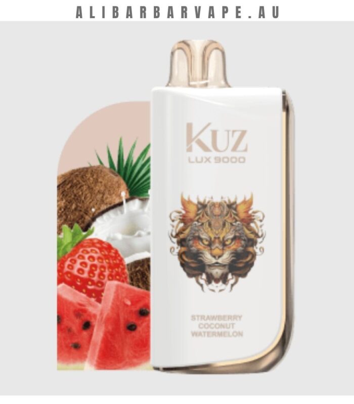KUZ LUX 9000 Puffs Strawberry Coconut Watermelon